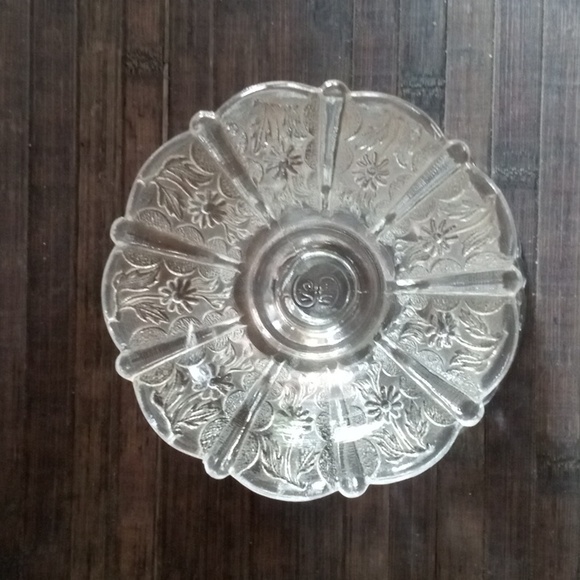 Vintage EAPG Bryce Brothers/US Glass Brazil Daisy & Panel Covered Compote EC - Picture 7 of 10